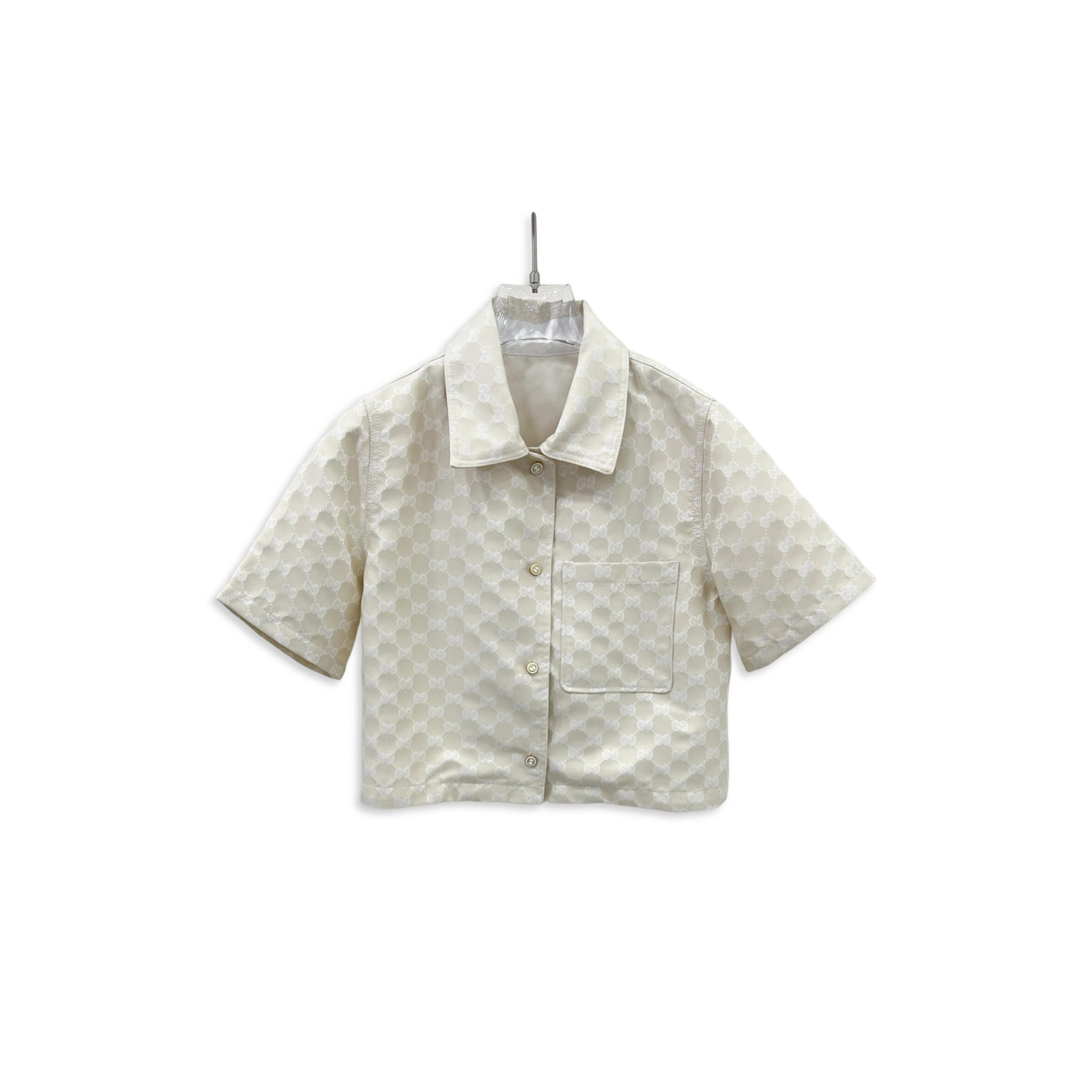 GUCCI GG COTTON GABARDINE SHIRT 784901